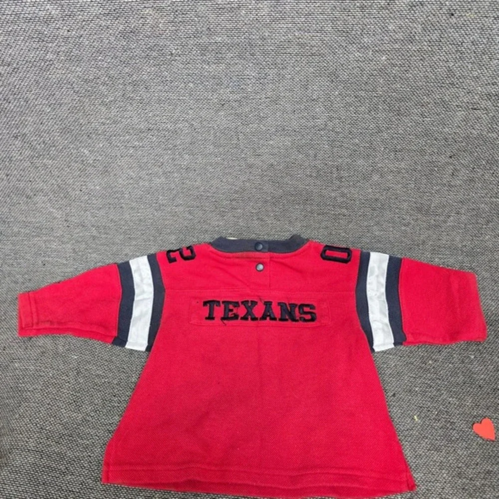 NFL‎ Originals Houston Texans Baby Jersey Red EST 2002 Infant 3-6 Months